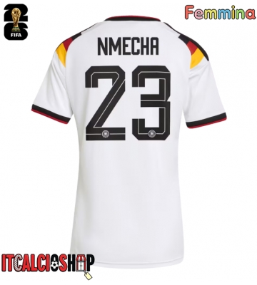 Germania Felix Nmecha #23 Prima Maglia Femmina Mondiali 2026 Manica Corta